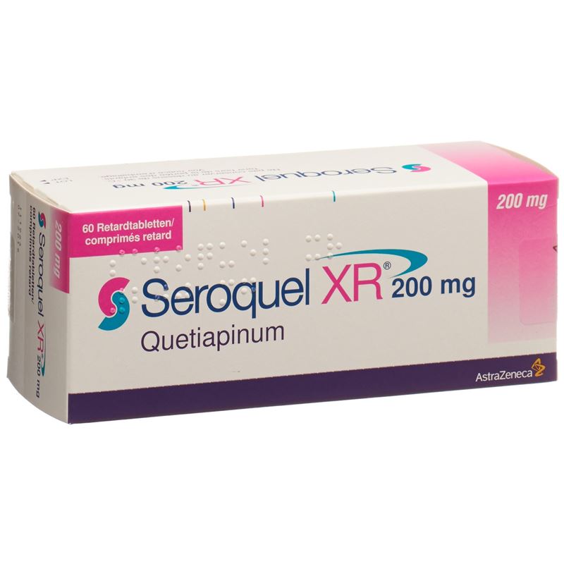 SEROQUEL XR Ret Tabl 200 mg 60 Stk