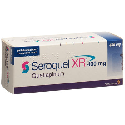 SEROQUEL XR Ret Tabl 400 mg 60 Stk