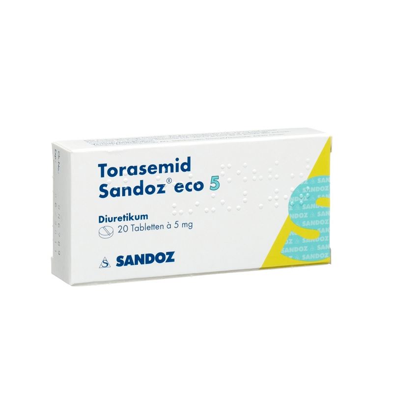 TORASEMID Sandoz eco Tabl 5 mg 20 Stk