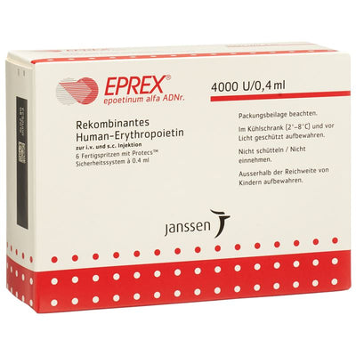 EPREX 4000 IE/0.4ml (Protecs) 6 Fertspr 0.4 ml