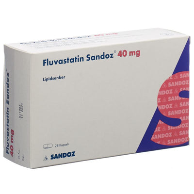 FLUVASTATIN Sandoz Kaps 40 mg 28 Stk