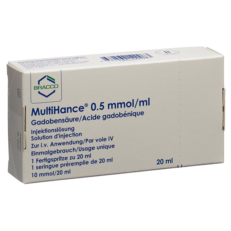 MULTIHANCE Inj Lös 10.58 g/20ml Fertigspr 20 ml