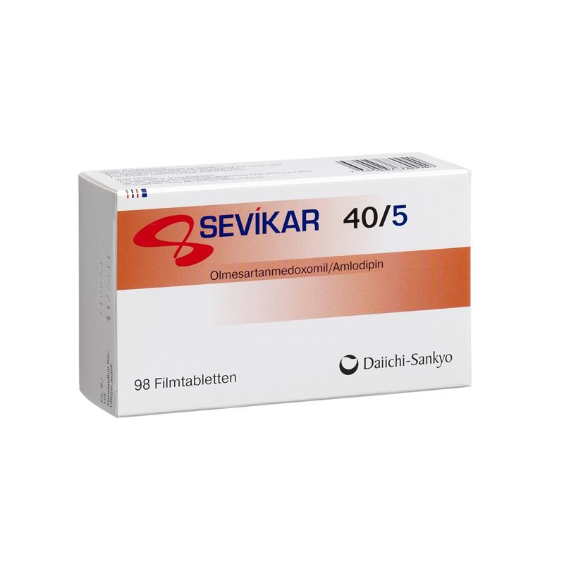 SEVIKAR Filmtabl 40/5mg 98 Stk