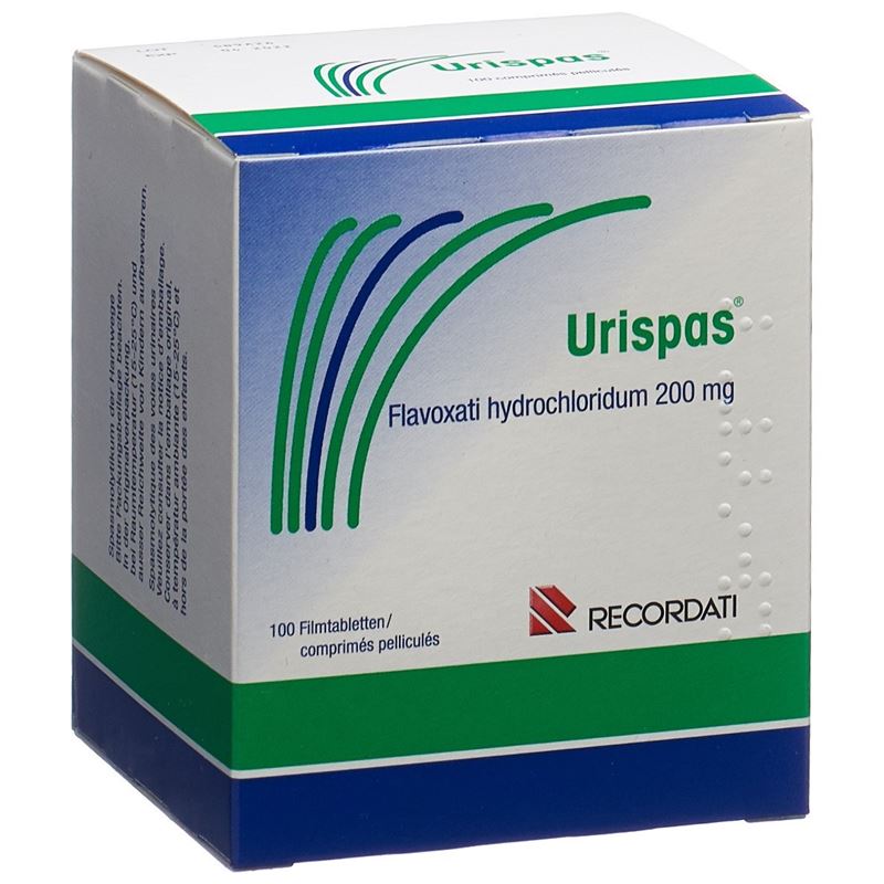 URISPAS Filmtabl 200 mg 100 Stk