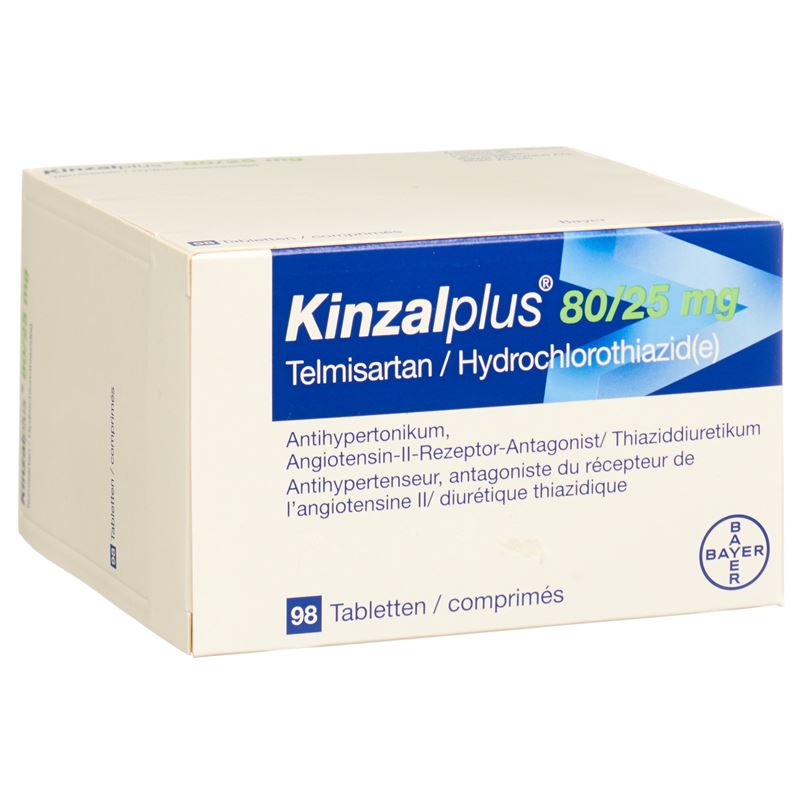 KINZALPLUS Tabl 80/25 mg 98 Stk