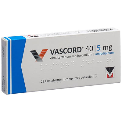 VASCORD Filmtabl 40/5 mg 28 Stk