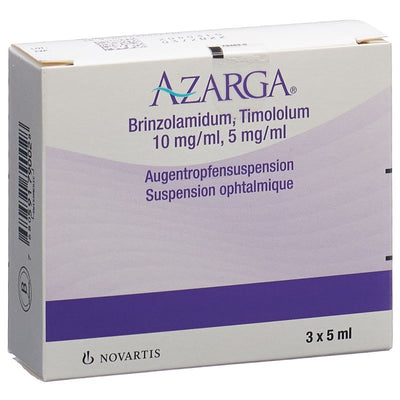 AZARGA Susp Opht 3 Fl 5 ml