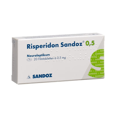 RISPERIDON Sandoz Filmtabl 0.5 mg 20 Stk