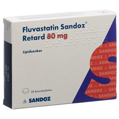 FLUVASTATIN Sandoz Ret Filmtabl 80 mg 28 Stk