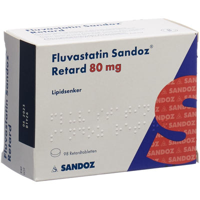 FLUVASTATIN Sandoz Ret Filmtabl 80 mg 98 Stk