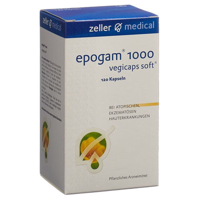 EPOGAM 1000 Vegicaps soft 1000 mg Ds 120 Stk