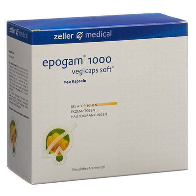 EPOGAM 1000 Vegicaps soft 1000 mg Ds 240 Stk