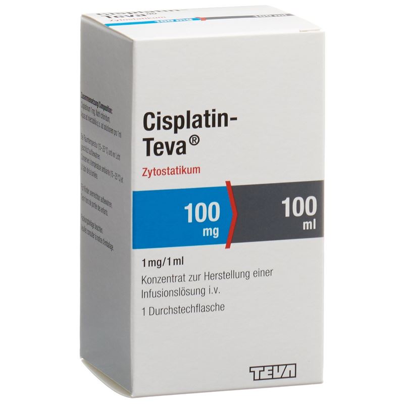 CISPLATIN Teva 100 mg/100ml Durchstf 100 ml