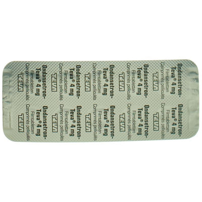 ONDANSETRON Teva Filmtabl 4 mg 10 Stk - CONTENTBACK