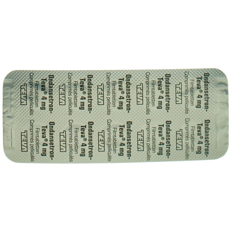 ONDANSETRON Teva Filmtabl 4 mg 10 Stk - CONTENTBACK