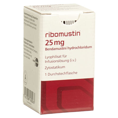 RIBOMUSTIN Trockensub 25 mg Durchstf