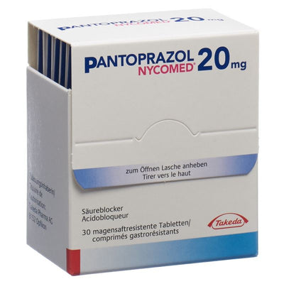 PANTOPRAZOL Nycomed Filmtabl 20 mg 30 Stk