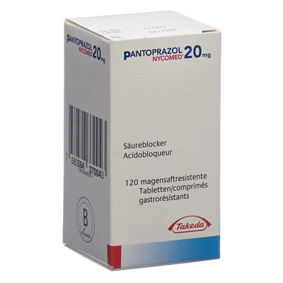 PANTOPRAZOL Nycomed Filmtabl 20 mg Ds 120 Stk