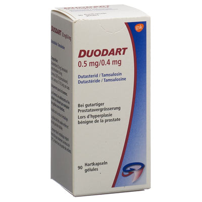 DUODART Kaps 0.5mg/0.4mg Ds 90 Stk