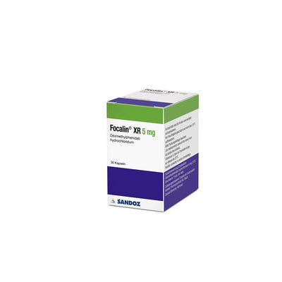 FOCALIN XR Ret Kaps 5 mg Ds 30 Stk