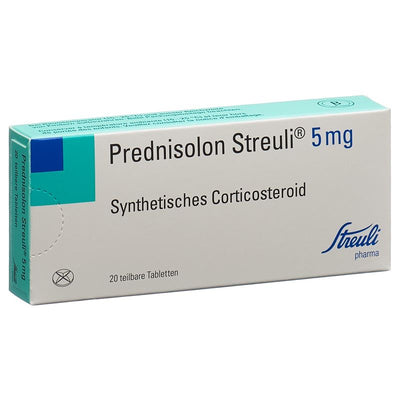 PREDNISOLON Streuli Tabl 5 mg 20 Stk