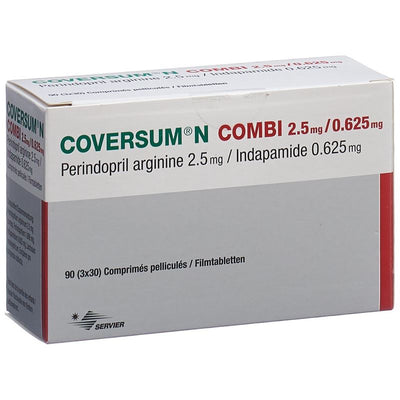 COVERSUM N Combi Filmtabl 2.5/0.625 mg 90 Stk