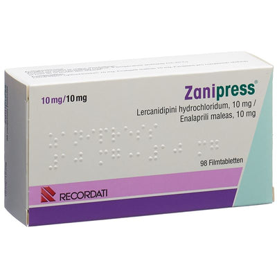 ZANIPRESS Filmtabl 10/10 mg 98 Stk