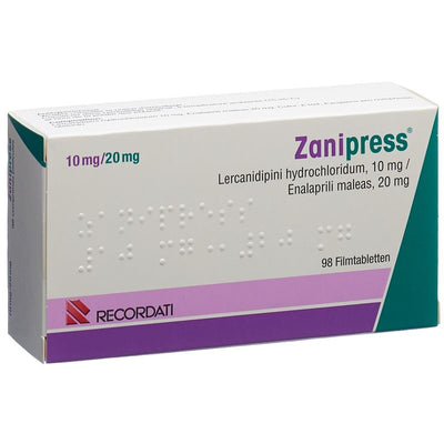 ZANIPRESS Filmtabl 10/20 mg 98 Stk