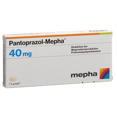 PANTOPRAZOL Mepha Filmtabl 40 mg 7 Stk