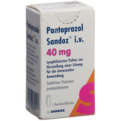 PANTOPRAZOL Sandoz Trockensub 40 mg i.v. Durchstf