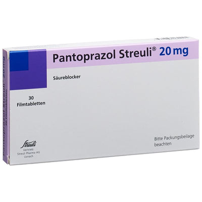 PANTOPRAZOL Streuli Filmtabl 20 mg 30 Stk