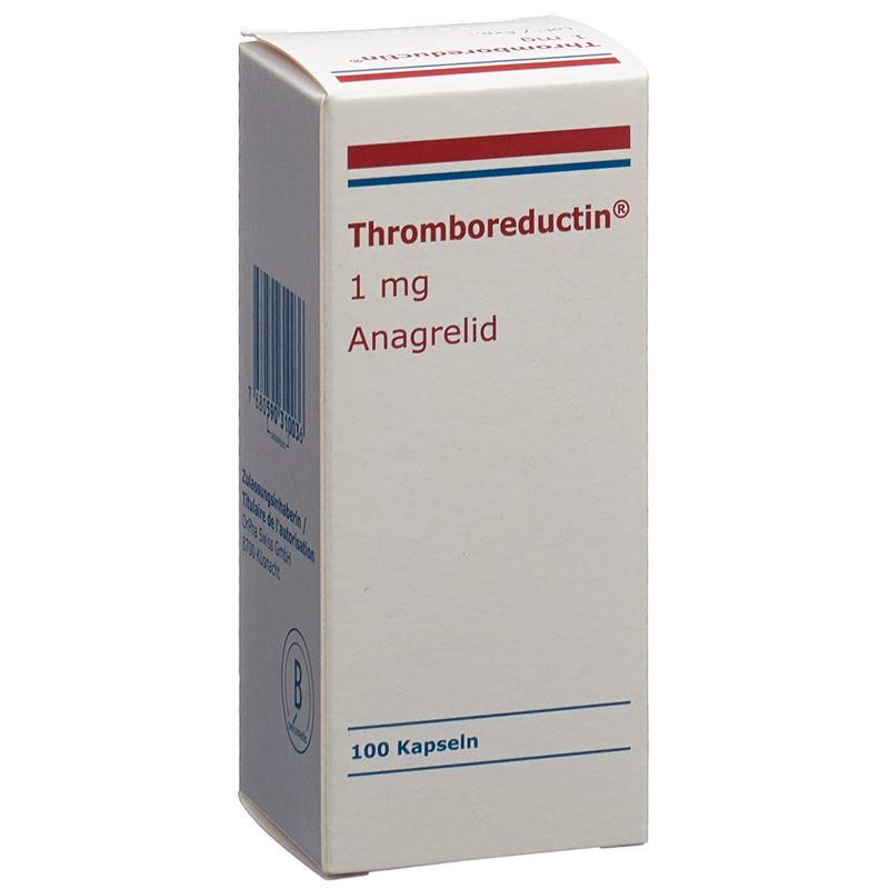 THROMBOREDUCTIN Kaps 1 mg Ds 100 Stk