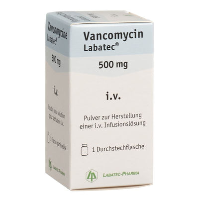 VANCOMYCIN Labatec 500 mg Durchstf