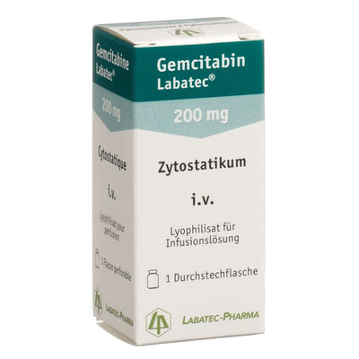 GEMCITABIN Labatec Trockensub 200 mg Durchstf