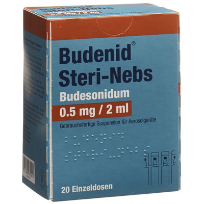 BUDENID Steri Nebs Inhal Susp 0.5 mg/2ml 20 x 2 ml