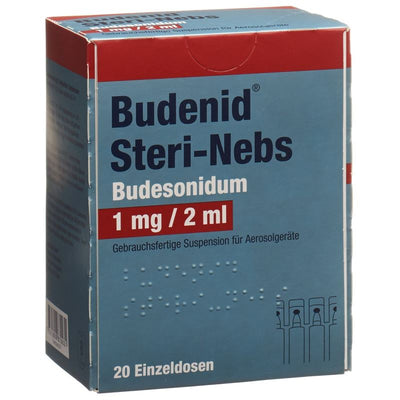 BUDENID Steri Nebs Inhal Susp 1 mg/2ml 20 x 2 ml
