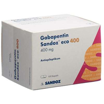 GABAPENTIN Sandoz eco Kaps 400 mg 100 Stk