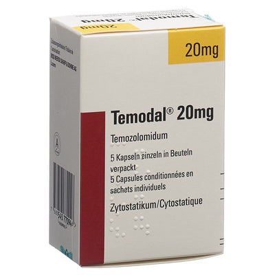 TEMODAL Kaps 20 mg Btl 5 Stk