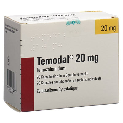 TEMODAL Kaps 20 mg Btl 20 Stk