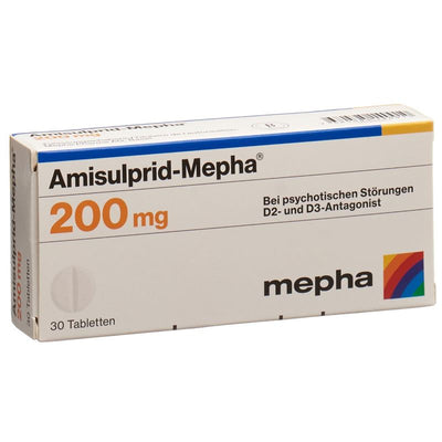 AMISULPRID Mepha Tabl 200 mg 30 Stk