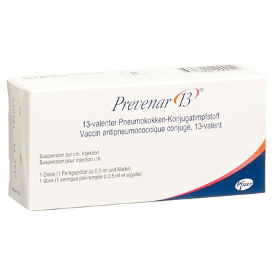 PREVENAR 13 mit Nadeln Fertspr 0.5 ml