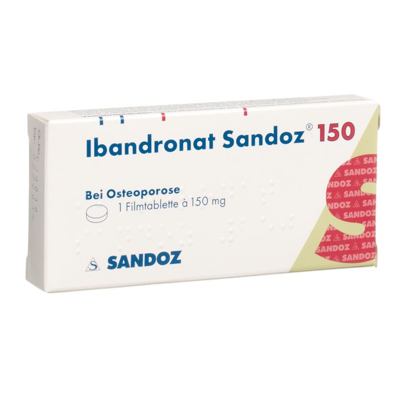 IBANDRONAT Sandoz Filmtabl 150 mg