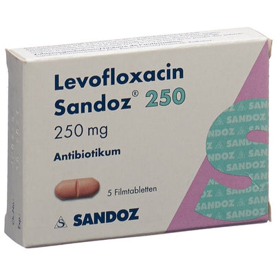 LEVOFLOXACIN Sandoz Filmtabl 250 mg 5 Stk