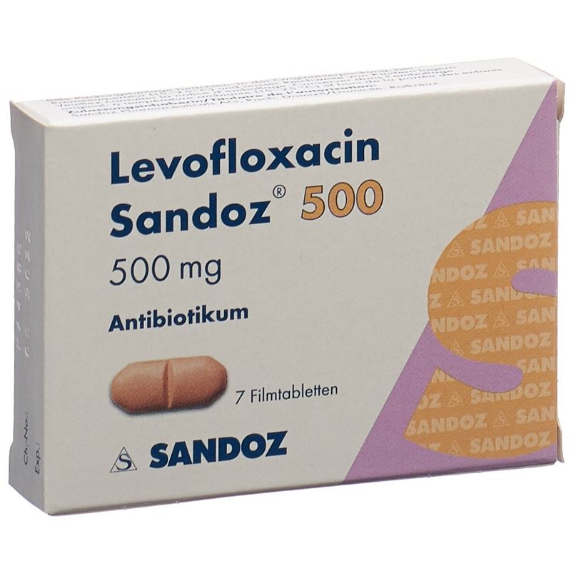 LEVOFLOXACIN Sandoz Filmtabl 500 mg 7 Stk