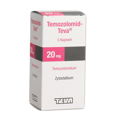 TEMOZOLOMID Teva Kaps 20 mg Fl 5 Stk