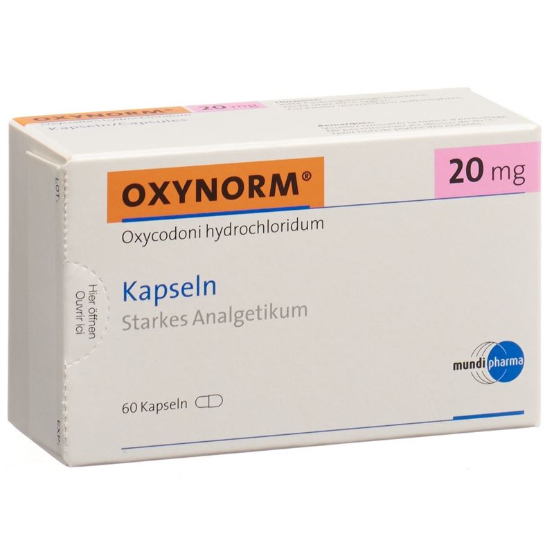 OXYNORM Kaps 20 mg 60 Stk