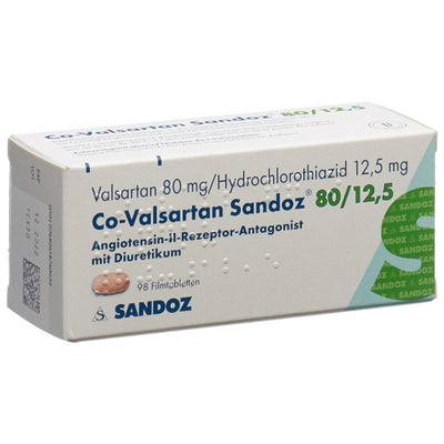 CO-VALSARTAN Sandoz Filmtabl 80/12.5 98 Stk