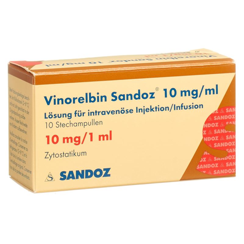 VINORELBIN Sandoz 10 mg/ml 10 Durchstf 1 ml
