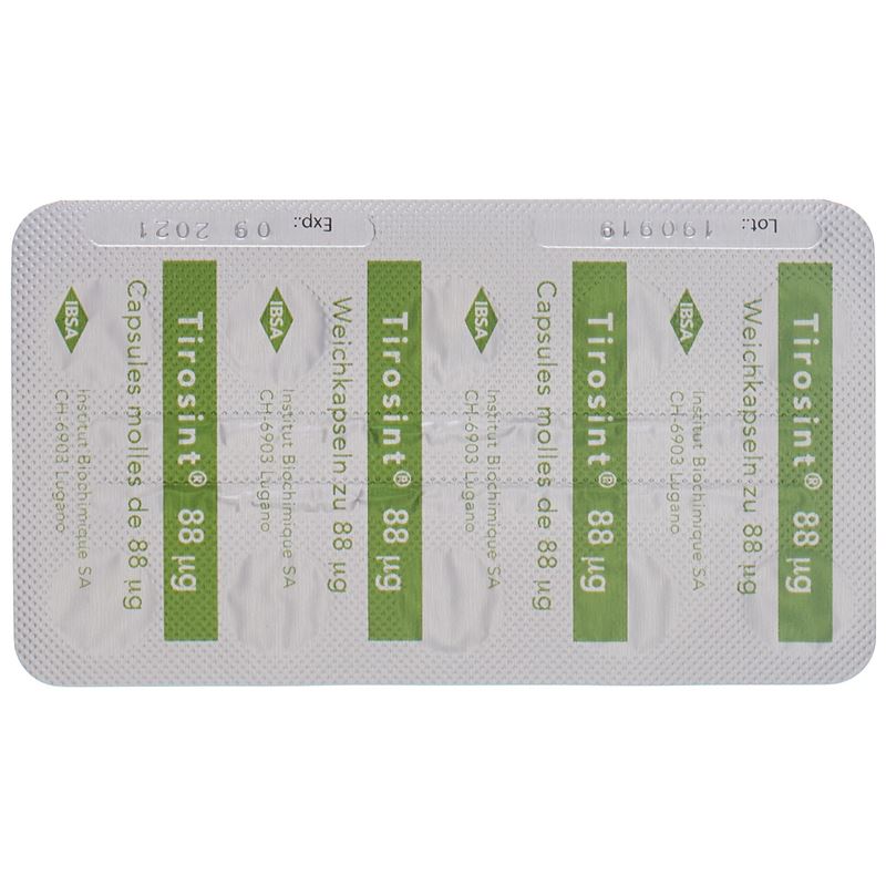 TIROSINT Kaps 88 mcg 50 Stk - CONTENTBACK