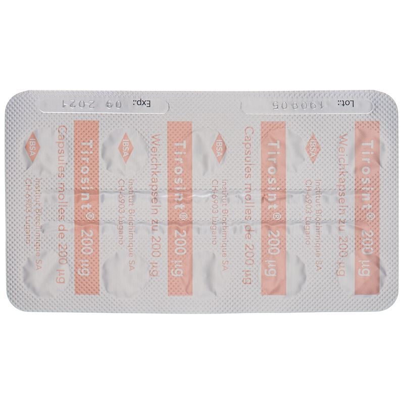 TIROSINT Kaps 200 mcg 100 Stk - CONTENTBACK